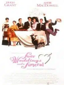 ดูหนังออนไลน์ Four Weddings and a Funeral (1994) ไปงานแต่งงาน 4 ครั้ง หัวใจนั่งเฉยไม่ได้แล้ว
